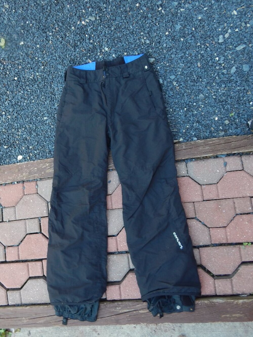 Columbia Mens Ski Pants Size Small Black